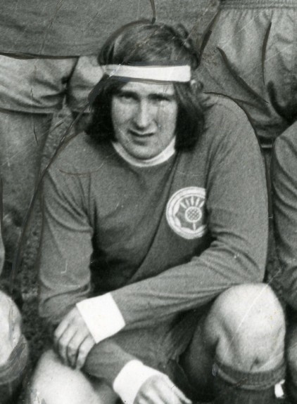 Ian in his Kirrie Thistle days.