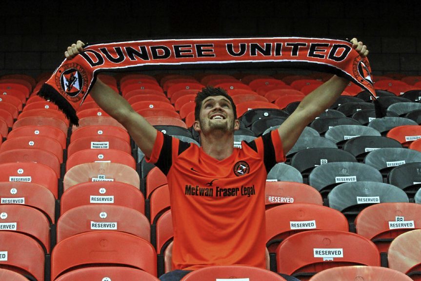 Murdoch was unveiled at Tannadice last week.