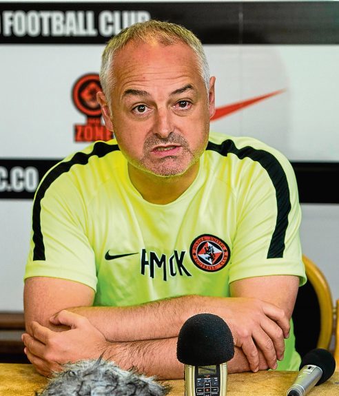Ray McKinnon is set to test out some of his youngsters at Forfar tonight.