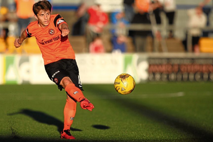 Charlie Telfer is hoping to make an impact for Dundee United this season.