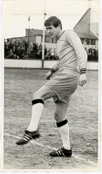 Jim in action for East Fife