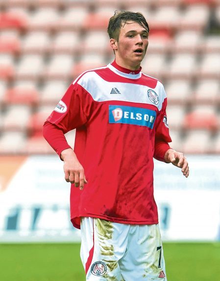 Jamie Robson got first-team action on loan at Brechin last season.