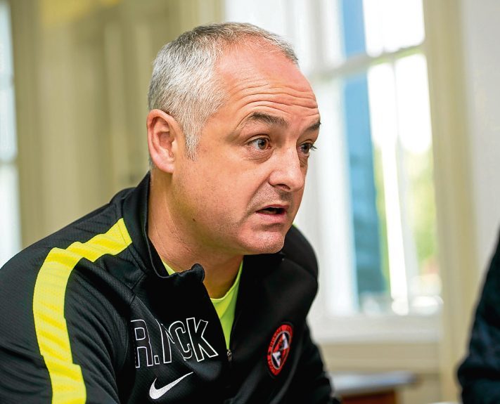 Ray McKinnon spoke to Scott Fraser about workrate and attitude.