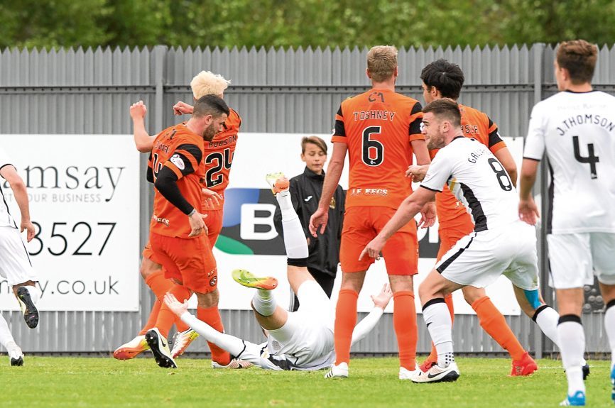 A Dumbarton penalty appeal led to a shock 1-0 victory over visitors Dundee United in August. Despite beating the Sons 2-1 at Tannadice, Paul Dixon knows the Tangerines must be on their guard. 