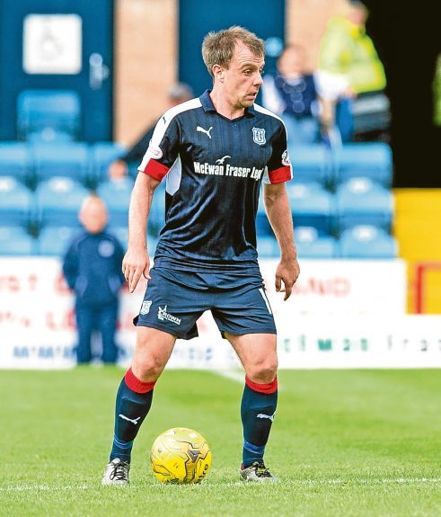 Dundee midfielder Paul McGowan.