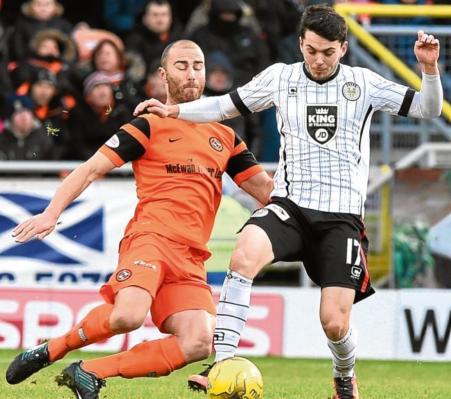 Sean Dillon will sit out the game against visitors St Mirren.