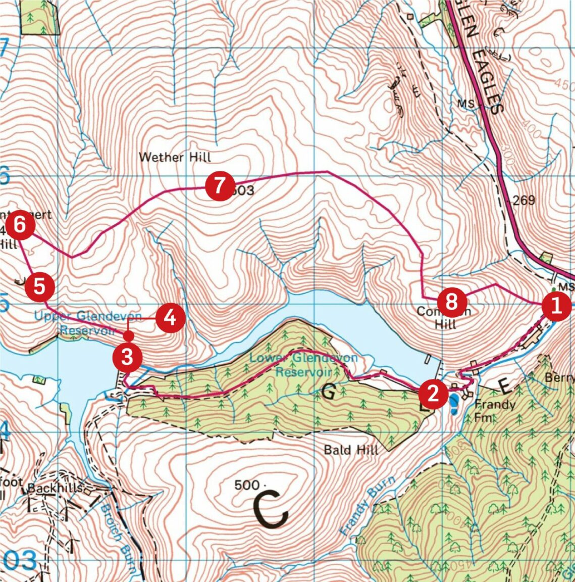 WALK THIS WAY Glendevon Reservoirs In The Ochils