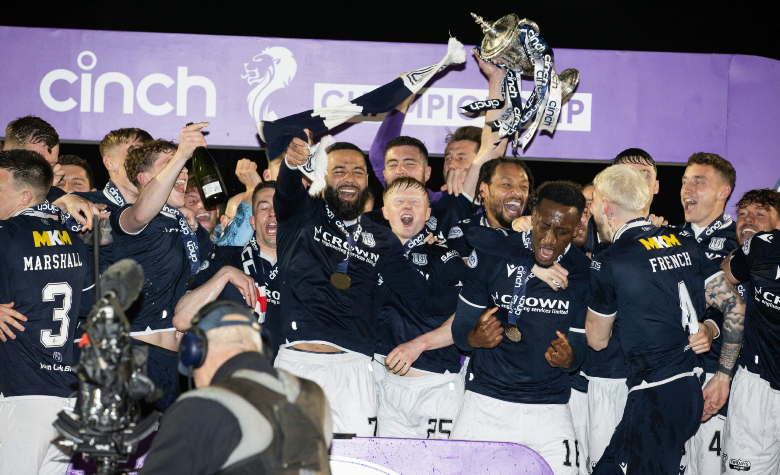 Numbers behind Dundee FC's title win including remarkable 31year