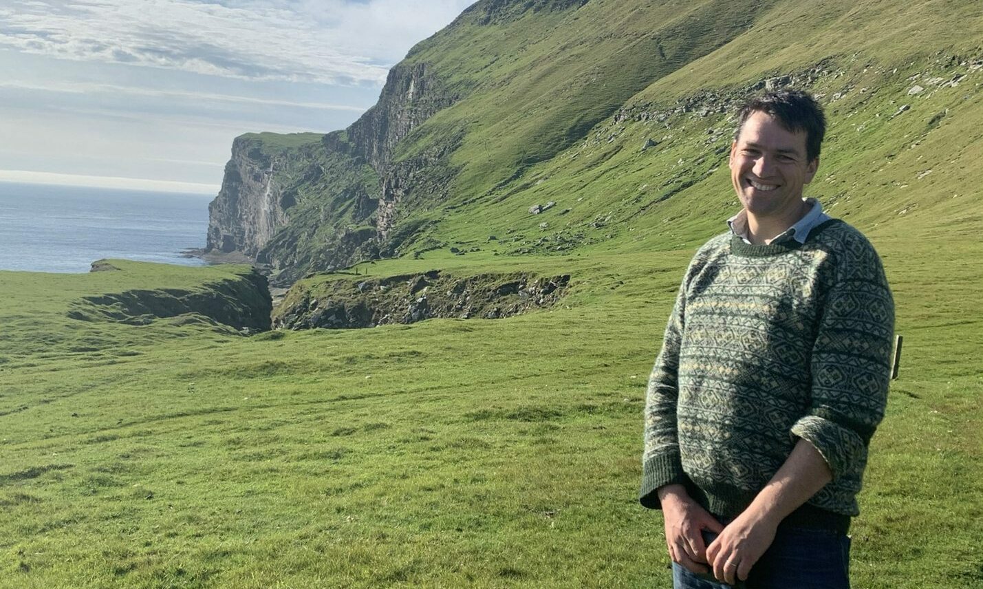 El trabajador del NHS Shetland come solo alimentos locales durante 30 días