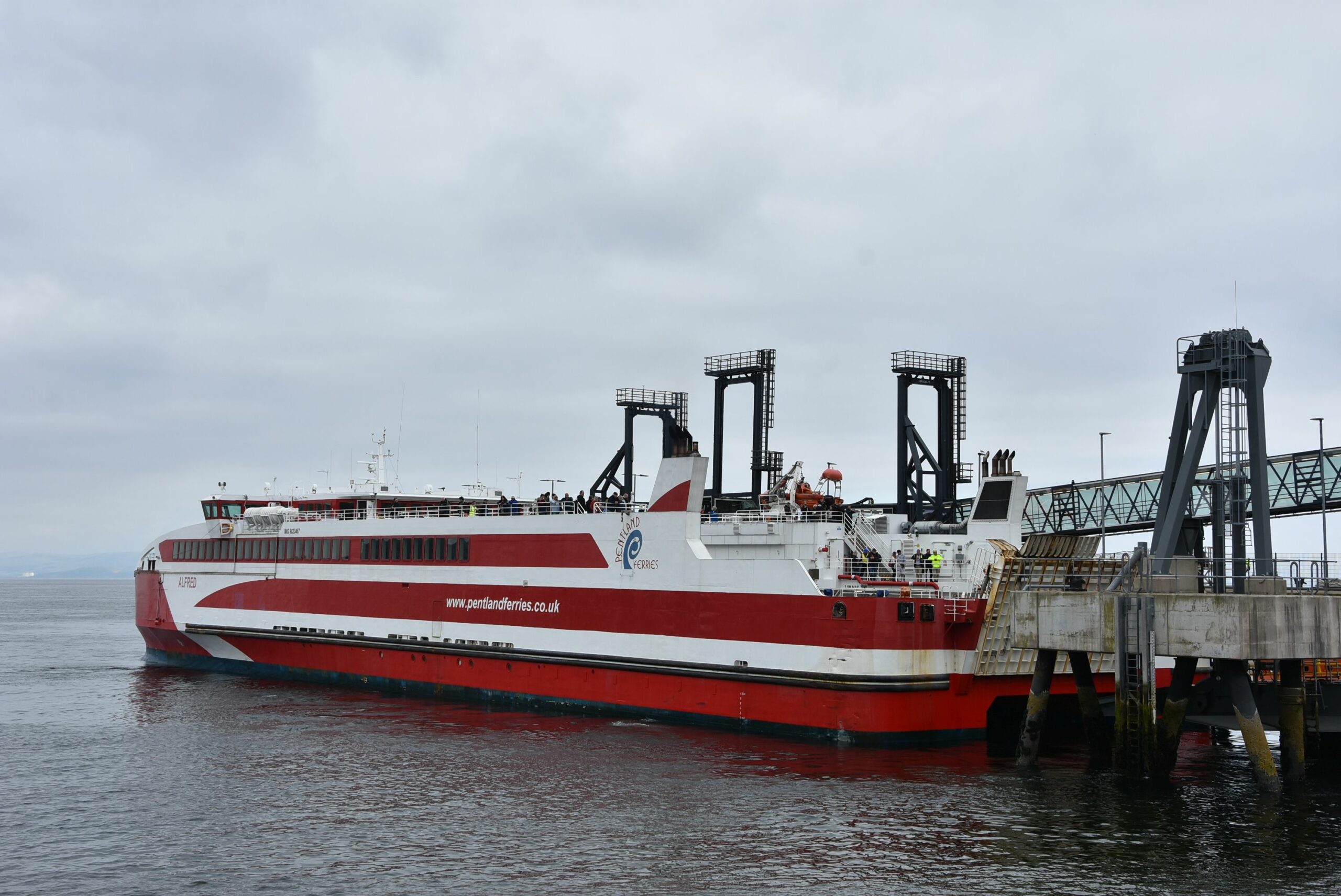 CalMac announce update on MV Alfred's future on Arran route Arran Banner