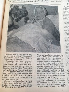 Cailleach: Bed Bound at 100, 1967