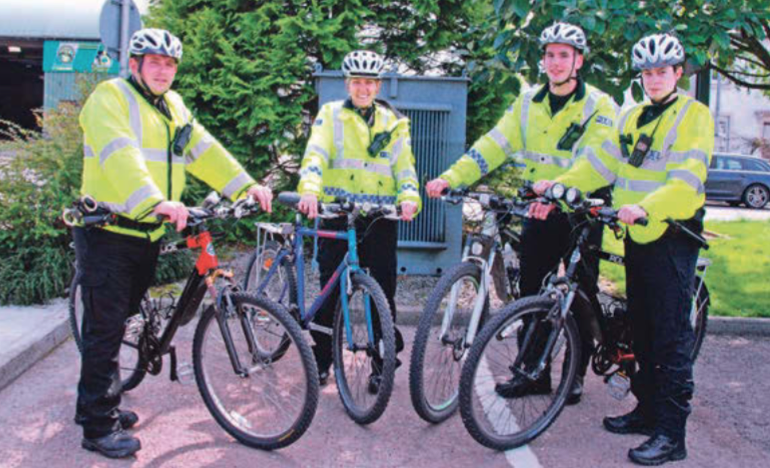 Police pass pedalling training - Argyllshire Advertiser