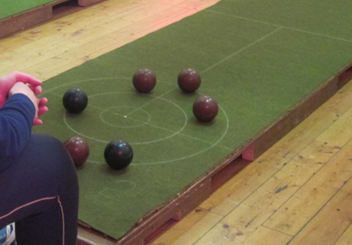 Inveraray Carpet Bowling Club festive pairs competition Argyllshire