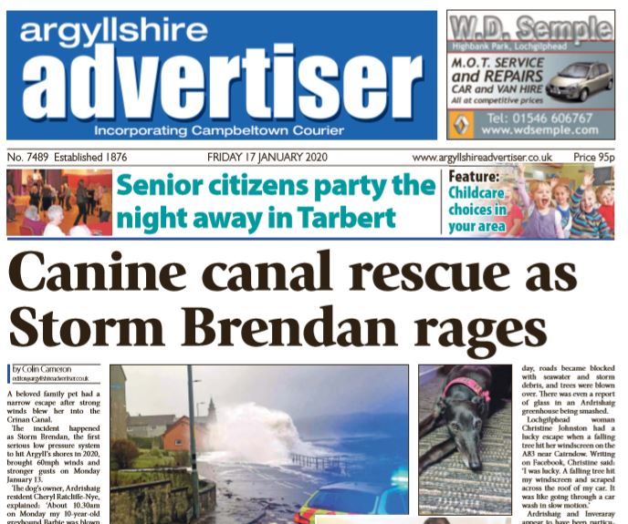 Argyllshire Advertiser PDF Archive 2020 Argyllshire Advertiser PDF Archive 2020