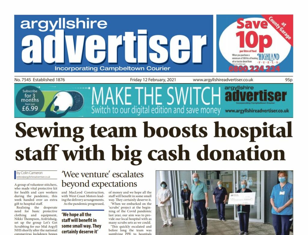 Argyllshire Advertiser PDF Archive 2021 Argyllshire Advertiser PDF Archive 2021