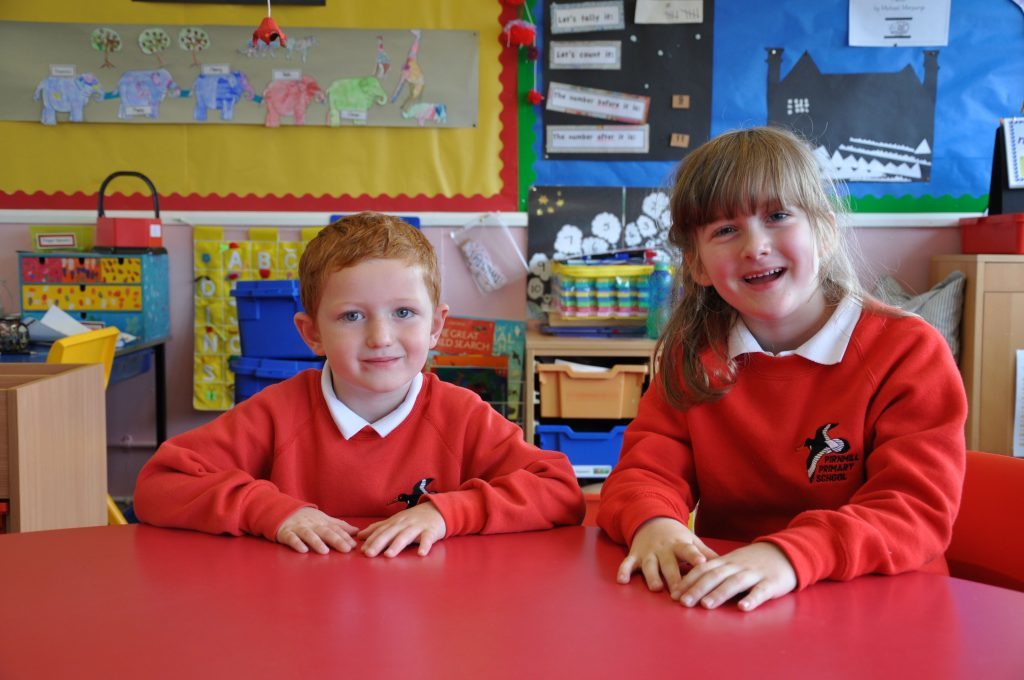 Primary one pupils settling in well - Arran Banner