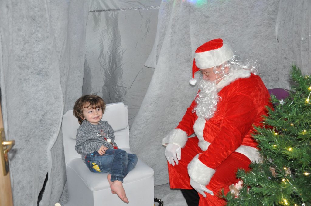 Jenson Roberts makes sure that Santa will be visiting his house on Christmas