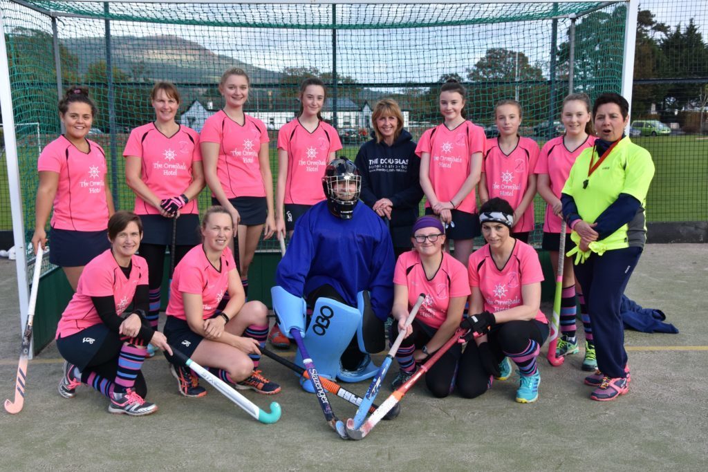 OCTOBER - The Arran Ladies Hockey Club team who faced Milne Craig Clydesdale Western 6's in their opening home game of the season at the Ormidale Astroturf.