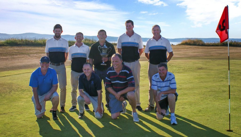 JULY - Brodick Golf Club, winners of the AGA Hope Cup for the fourth time in five years.