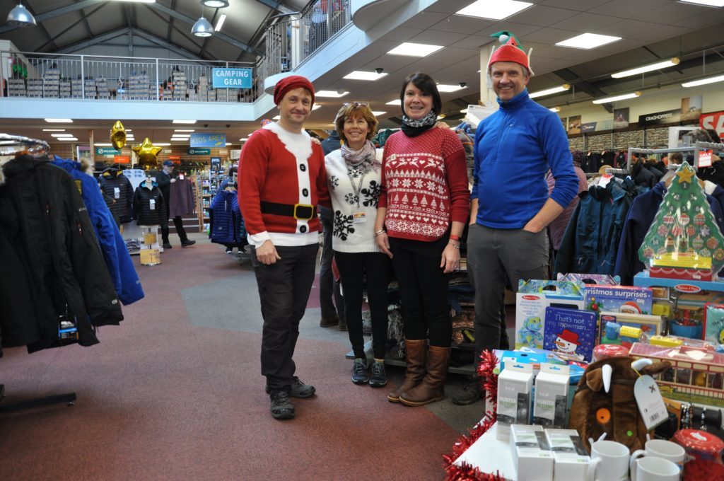 NOVEMBER - Shops across Arran showed their festive spirit during the Shop Arran event aimed at encouraging people to shop locally by offering discounts and deals.