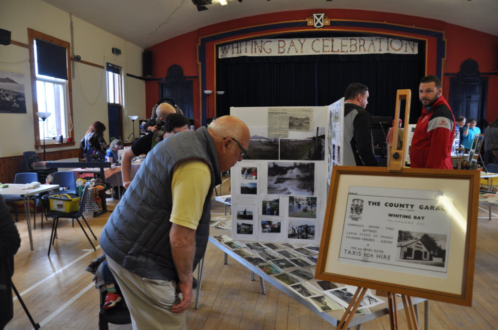Memories are made of this in Whiting Bay Arran Banner