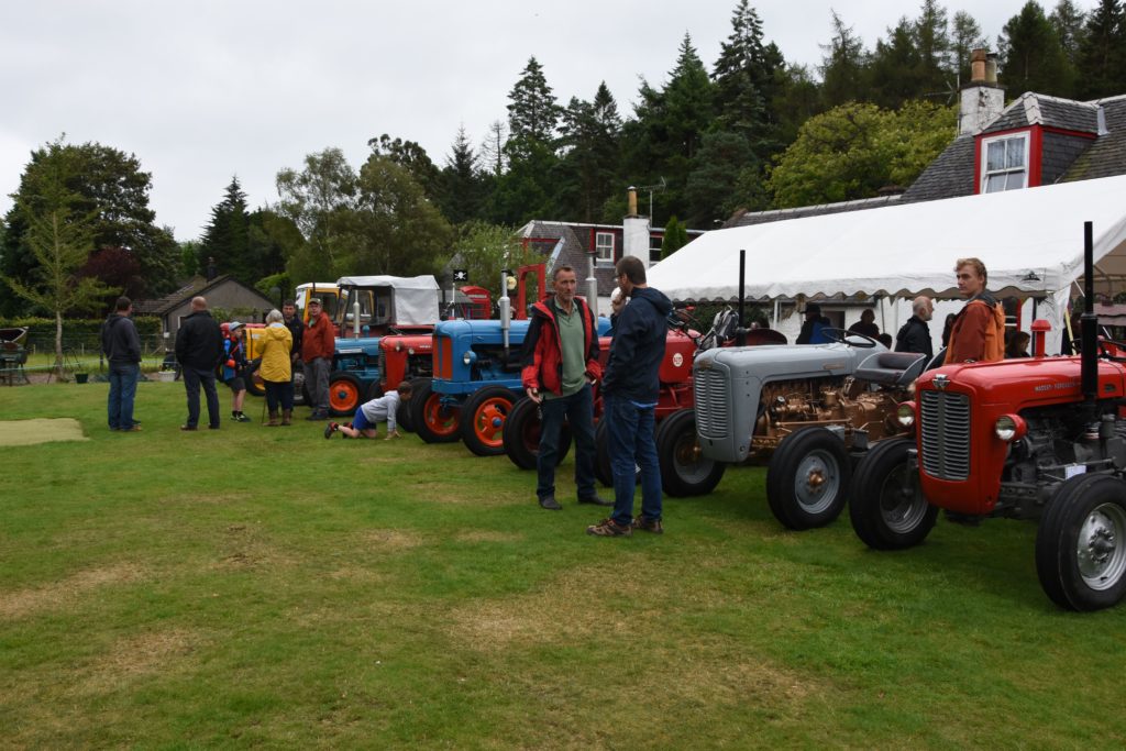 Visitors had the opportunity to speak to the owners of the tractors to learn about the history of the various machines.