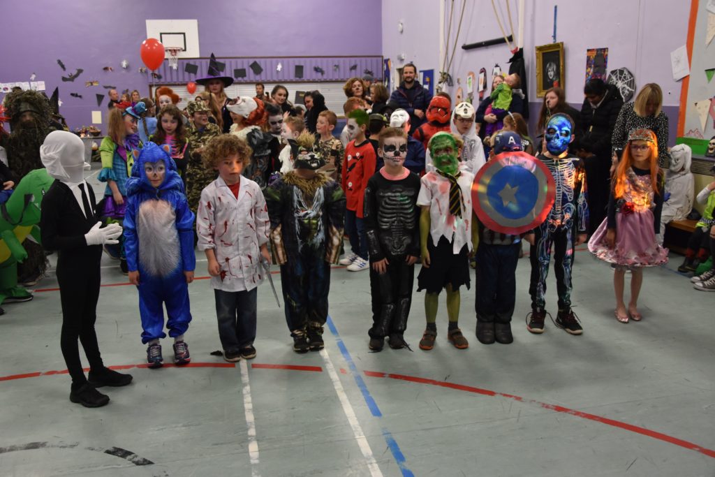 Lamlash P3 pupils included a number of scary and fantasy characters, and a princess.