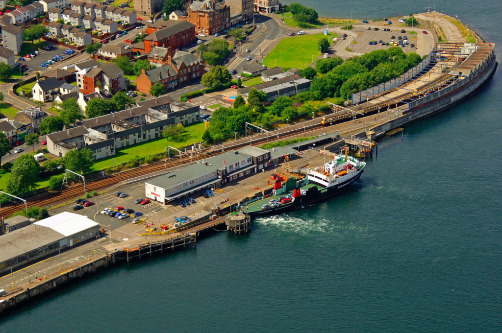 The Arran Ferry Action Group are seeking the upgrading of Gourock so it can be reinstated as the port of refuge.