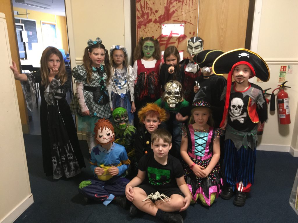 P3 and P4 pupils at Brodick primary made an extra special effort with their costumes this year.