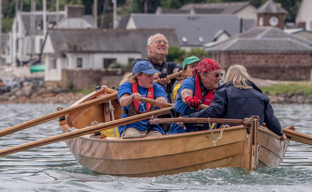 The true spirit of Coastal rowing. Firth of Clyde, Troon, Cumbrae and Arran make up a winning team.