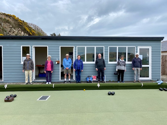 May -Blackwaterfoot bowlers make a welcome return to matches after an extended break.