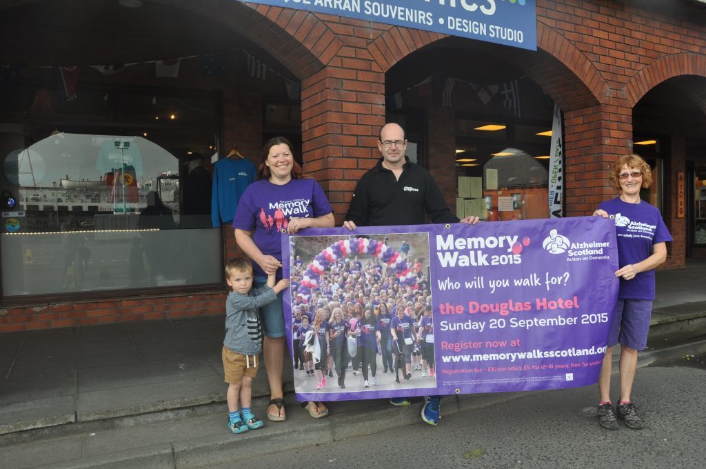 Memory walkers help refugee crisis - Arran Banner