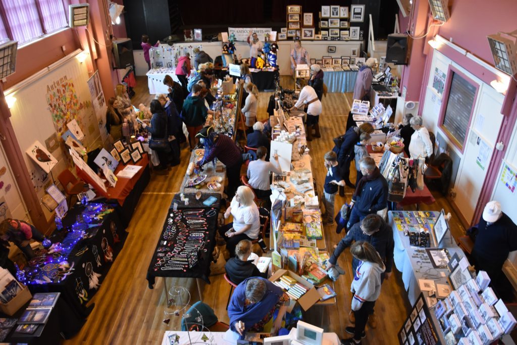 All the fun of the craft fair Arran Banner