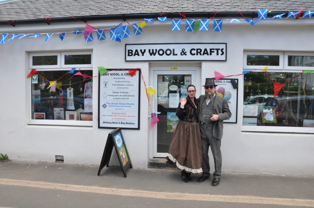 Memories are made of this in Whiting Bay Arran Banner