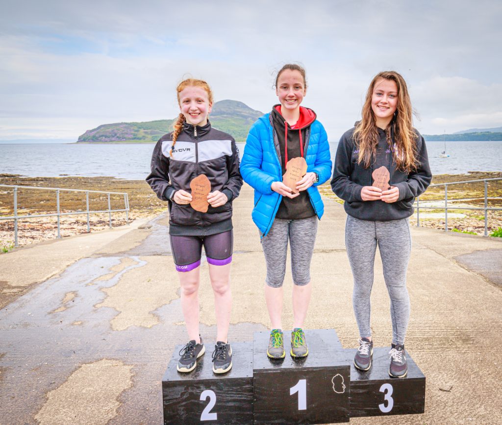 Big home trophy haul at Arran’s third triathlon Big home trophy haul at Arran’s third triathlon