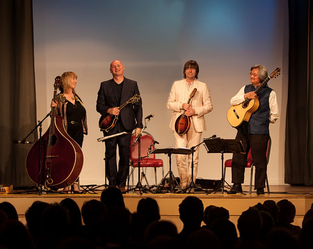 Britain's first modern mandolin quartet to visit Arran Arran Banner
