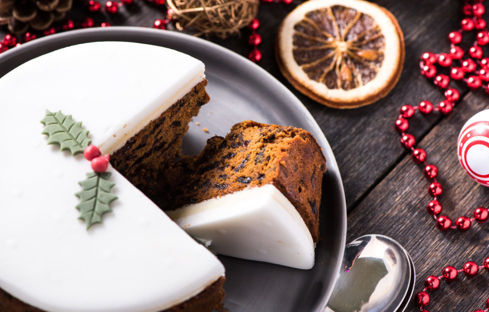 alcohol free christmas cake