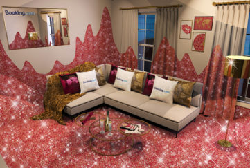Living room in House of Sparkle