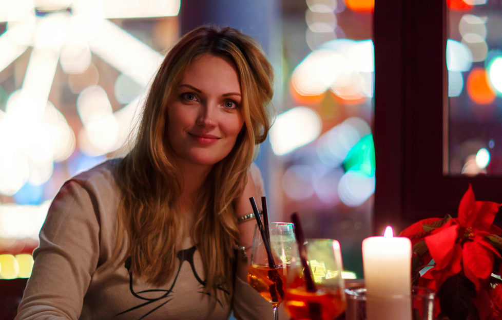 Lady drinking at a Christmas market Pic: Istockphoto