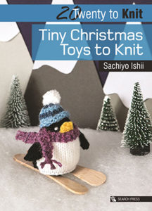 Front cover of 20 Tiny Christmas Toys to Knit