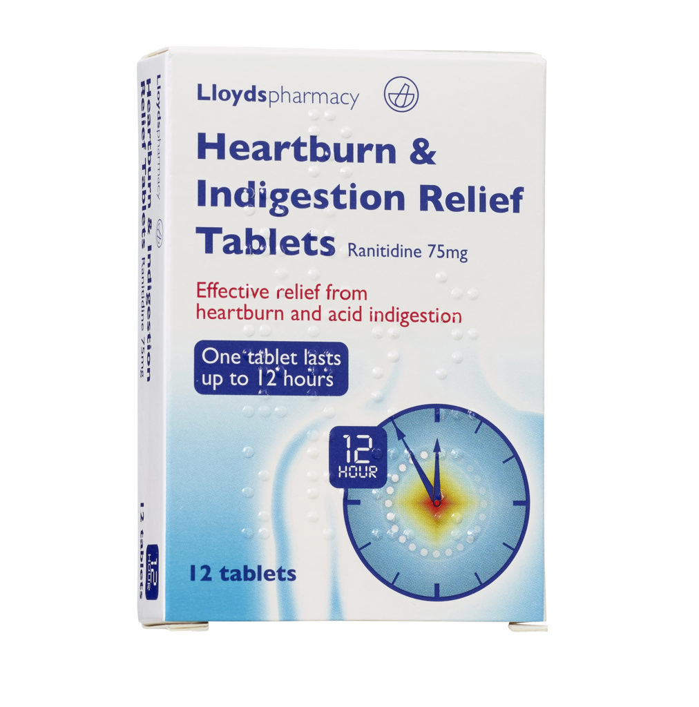 Heartburn & Indigestion Relief Tablets