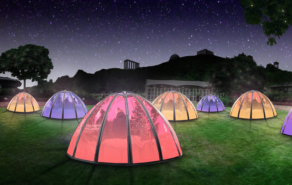 Cocktail Domes at The Glasshouse Hotel
