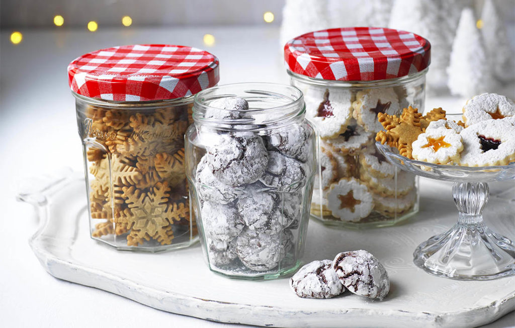 Chocolate Cherry Crinkles