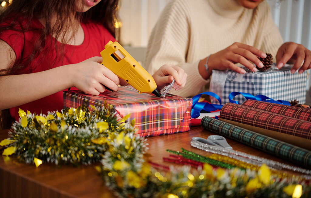 Present wrapping is more fun with two Pic: Shutterstock