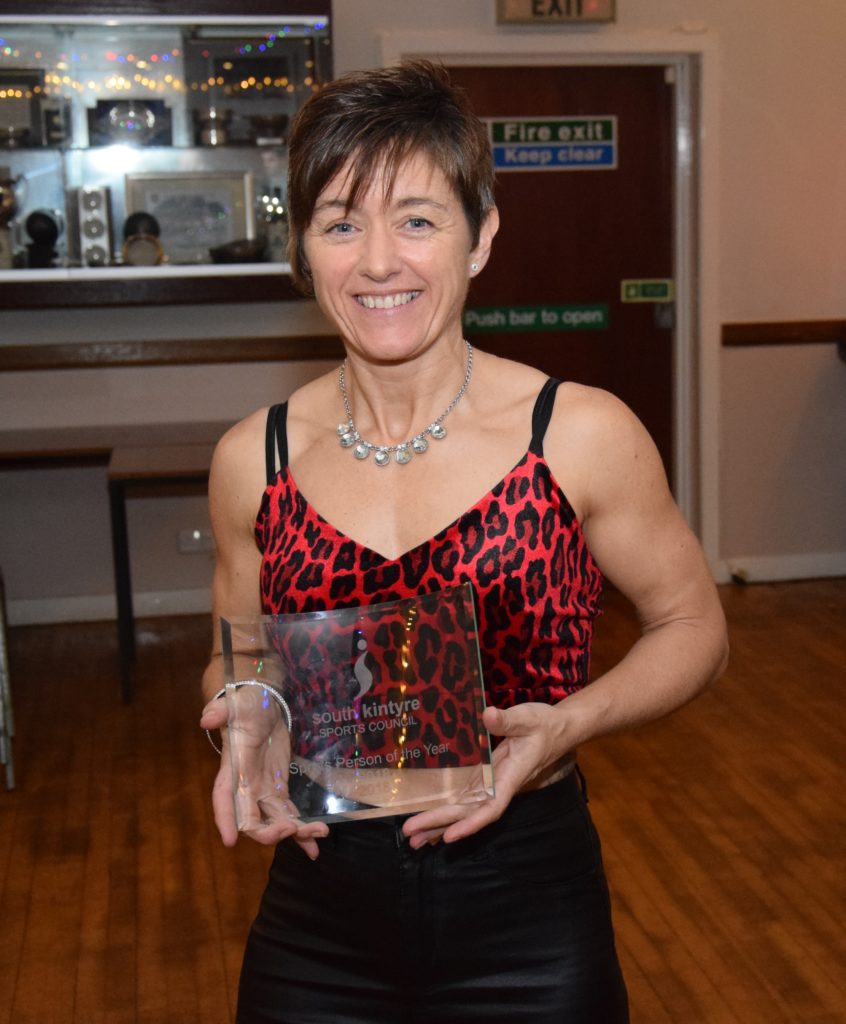 Fiona Irwin, sports person of the year.