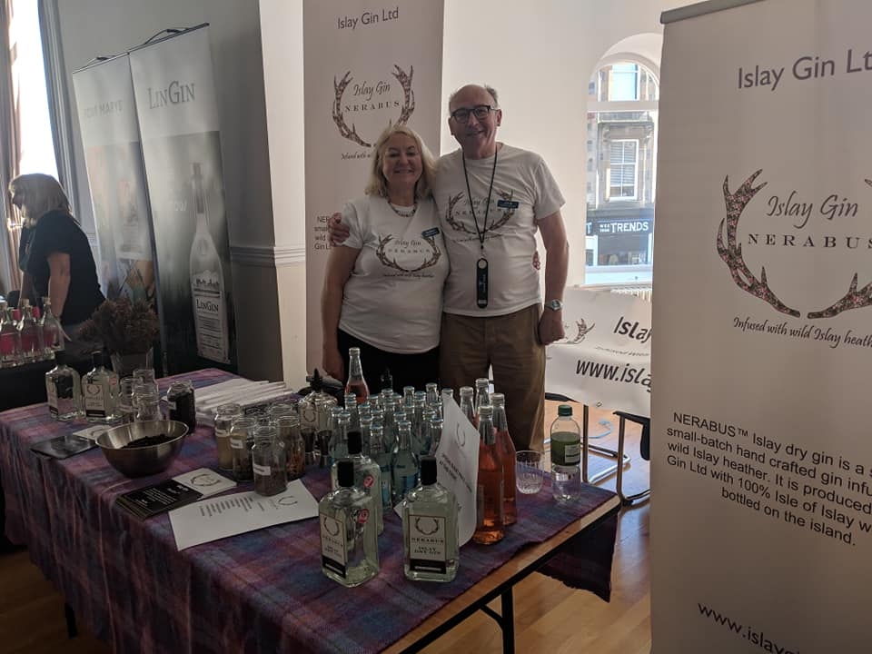 Islay Gin was represented at the festival.