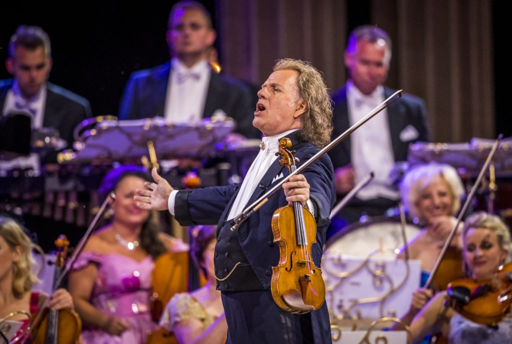 André Rieu, known as the 'King Of Waltz', is celebrating his 70th birthday. Photograph: André Rieu Productions.