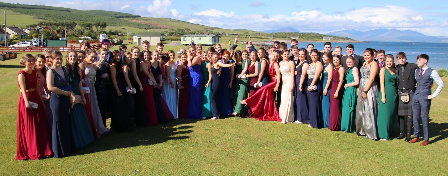 Campbeltown Grammar School's class of 2018 Campbeltown Courier