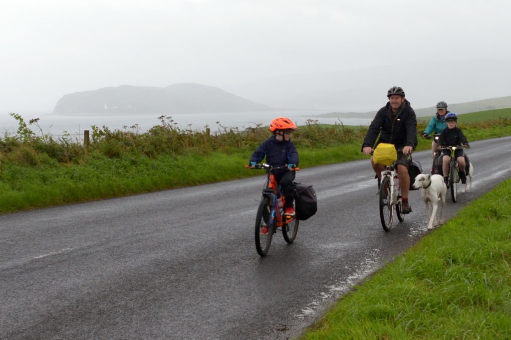 Lurchers lap up Argyll cycle tour