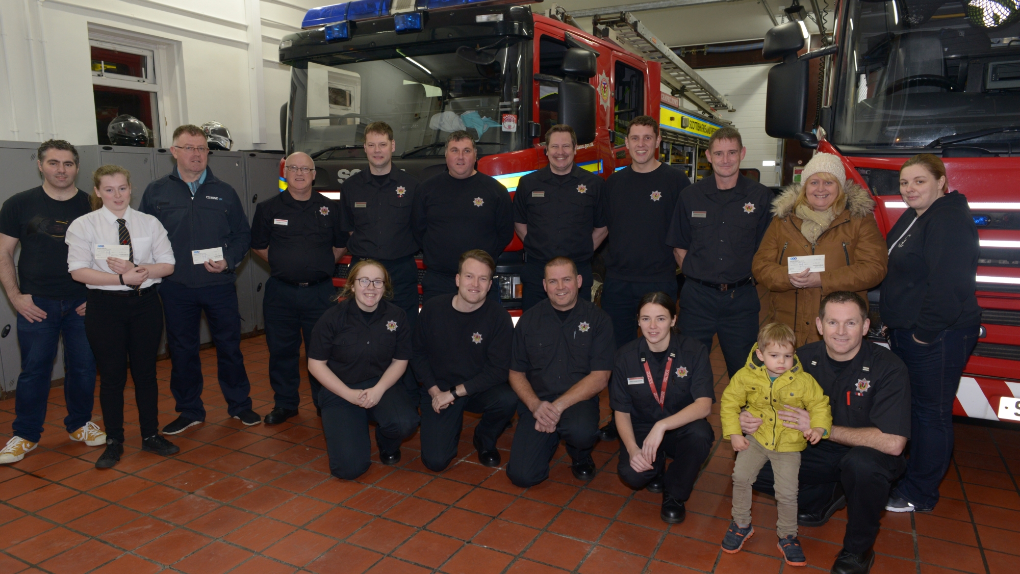 Fire fighters hose out charity donations - Campbeltown Courier